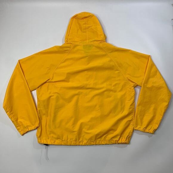 Vintage Mountain Equipment Jacket Mens L Yellow Nylon Blend Anorak Windbreaker - Picture 3 of 15